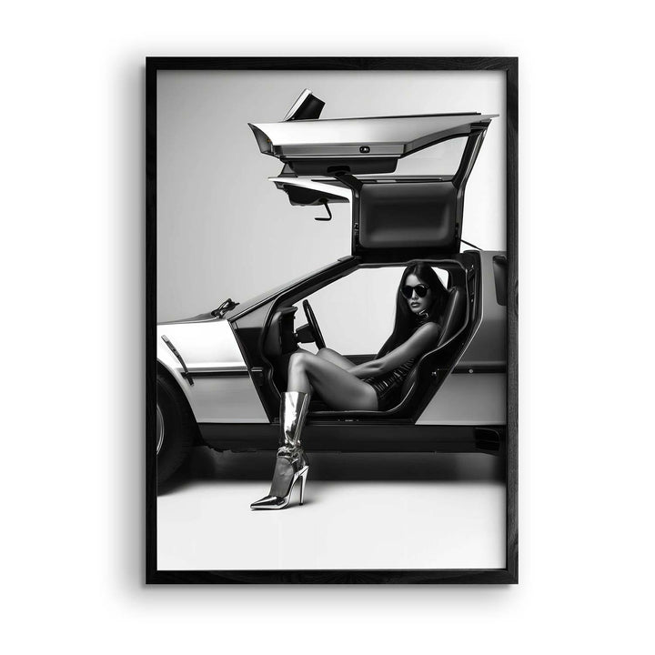 Black & White "Delorian 2"