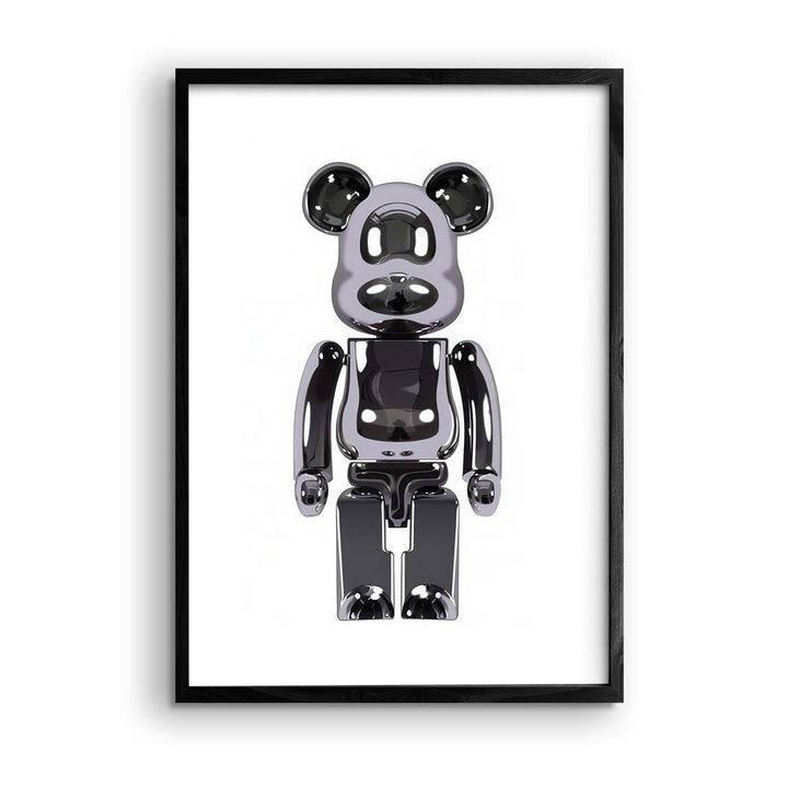 Black & White "Chrome Brickbear"