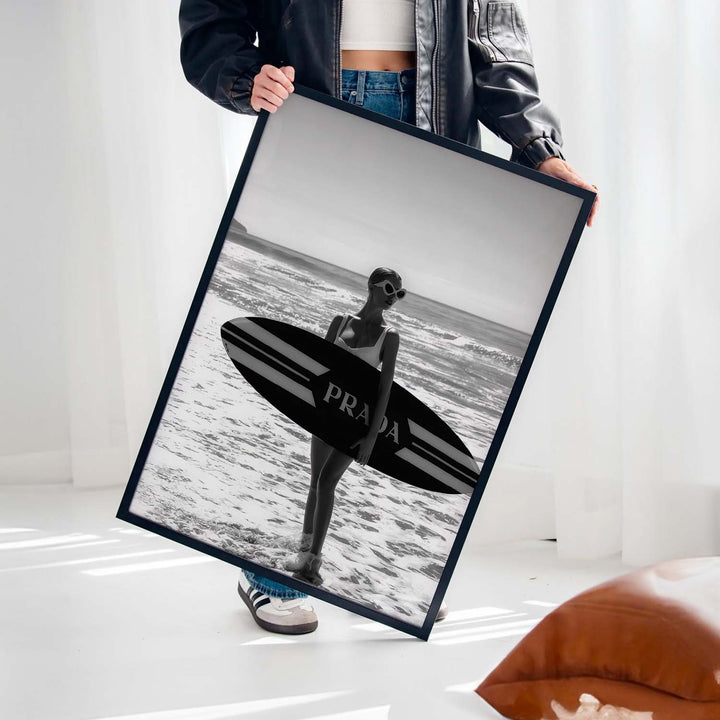 Black & White "Prada Surfing"