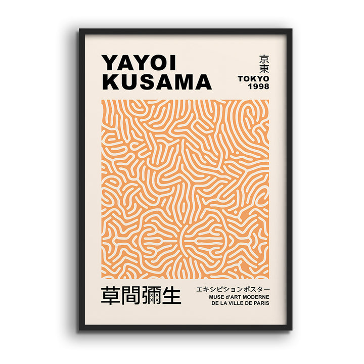 Yayoi Kusama "Orange Pattern"