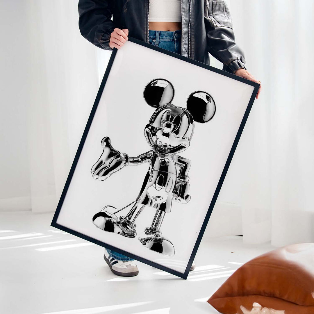 Black & White "Chrome Mickey"