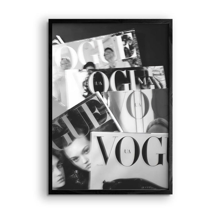 Black & White "Vogue Stack"