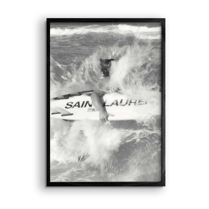 Black & White "Saint Laurent Wave"