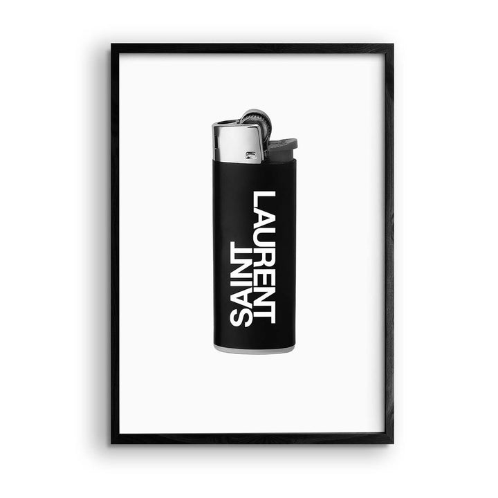 Black & White "Saint Laurent Lighter"