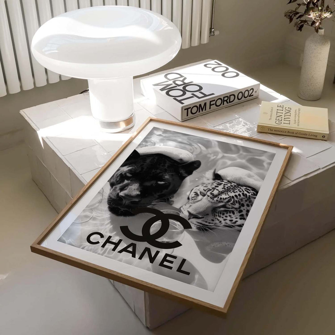 Black & White "Chanel Tiger Spa"