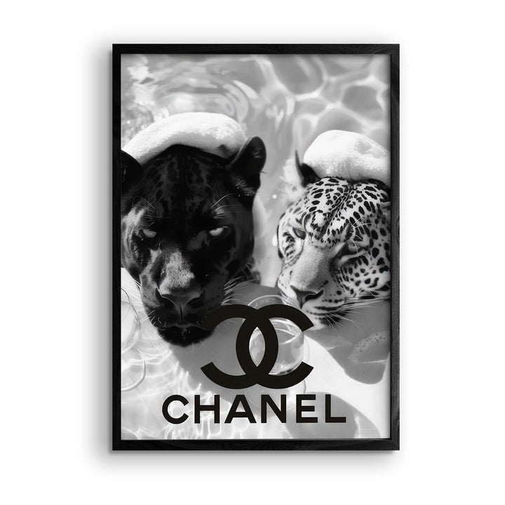 Black & White "Chanel Tiger Spa"