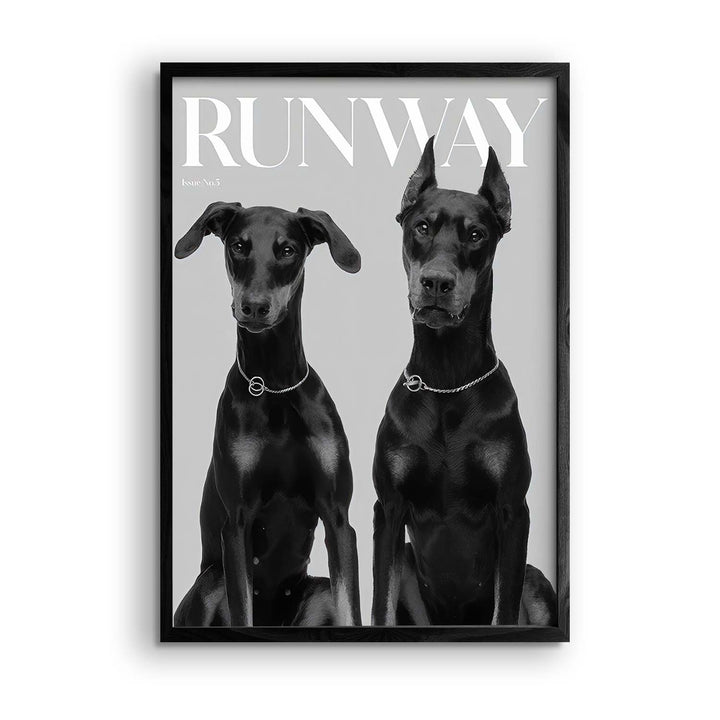 Black & White "Dobermann Runway"