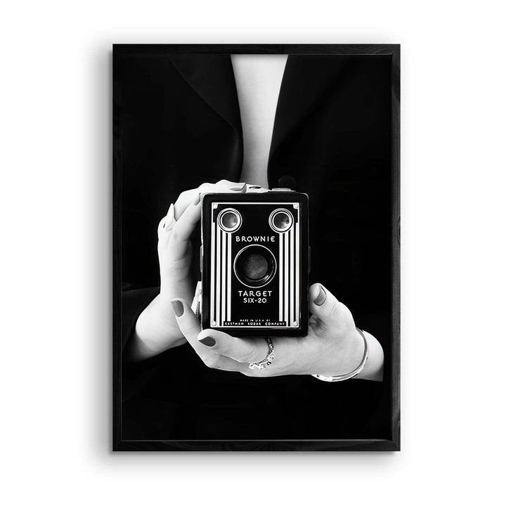 Black & White "Vintage Camera"