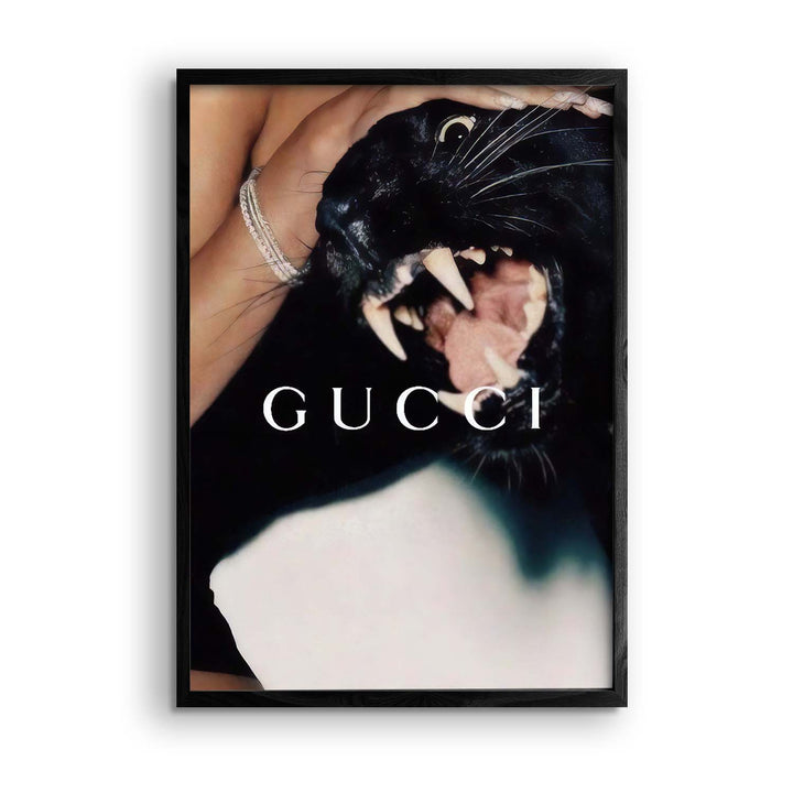 Black & White "Gucci Leopard"