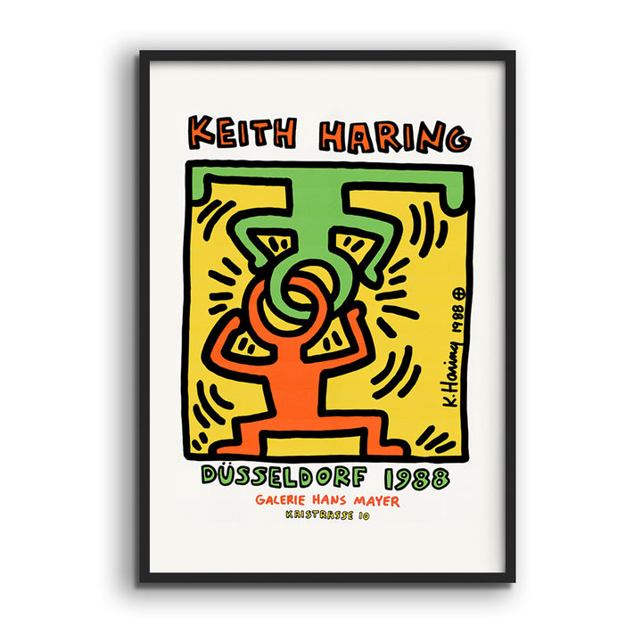 Keith Haring "Düsseldorf 1988"