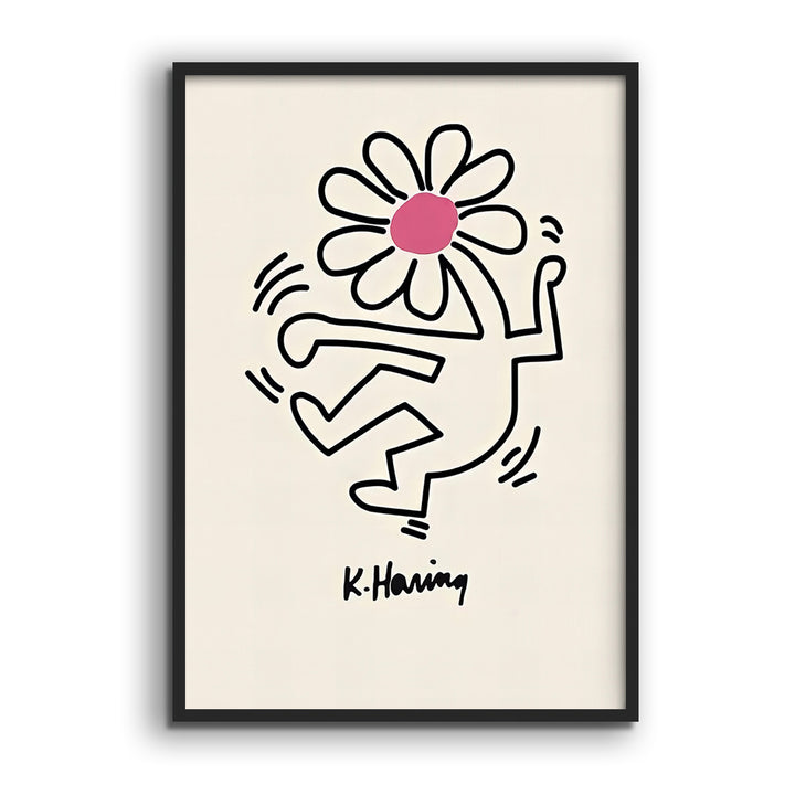 Keith Haring "Flower"