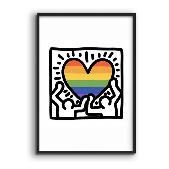 Keith Haring "LGBTQ"