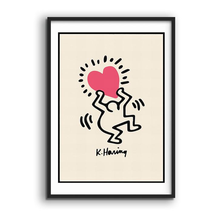 Keith Haring "Heavy Heart"