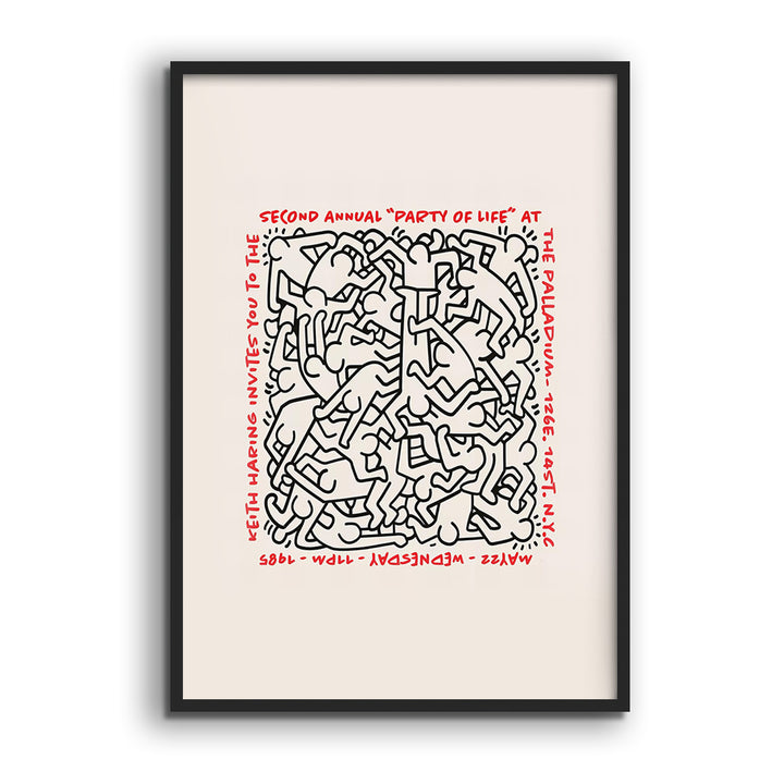 Keith Haring "Party of Life"