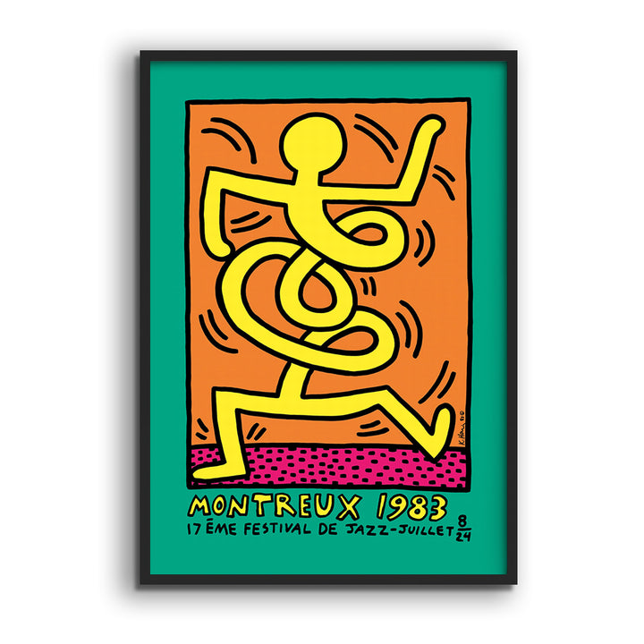 Keith Haring "Montreux 1983"