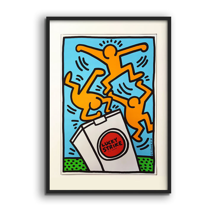 Keith Haring "Lucky Strike"