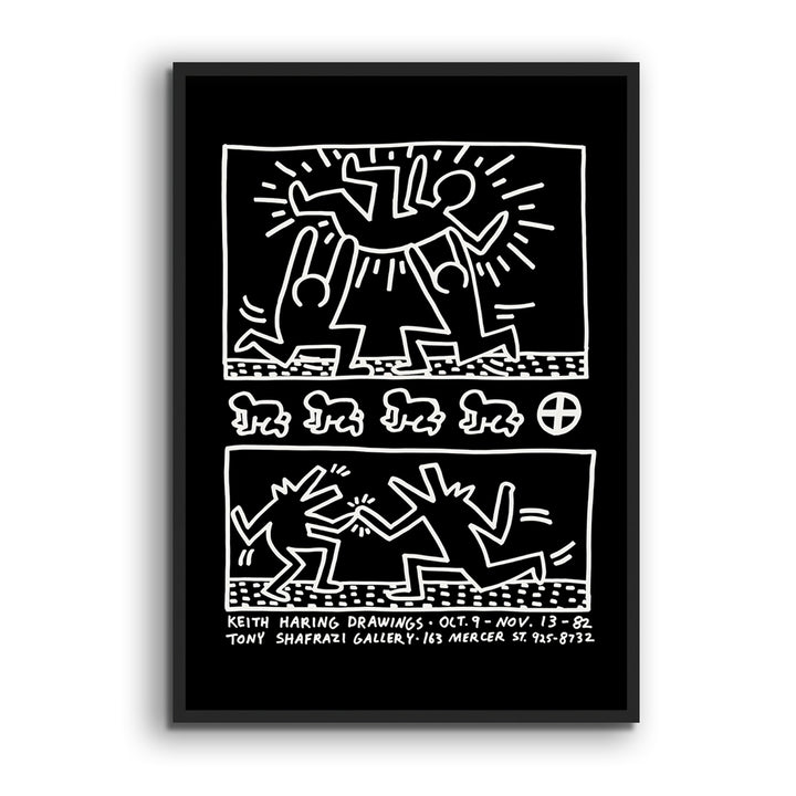 Keith Haring "Dark Party"